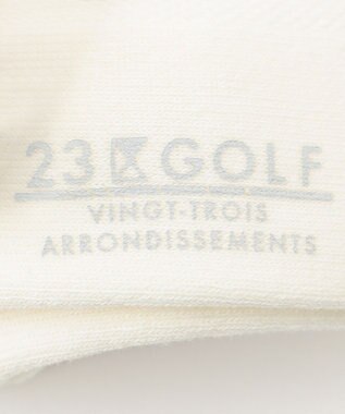 23区GOLF 【WOMEN】ショートソックス ホワイト系