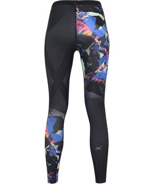 CW-X 【WOMEN】 スポーツタイツ 下半身フルサポート ジェネレーターモデル2.0 吸汗速乾 抗菌防臭 HZY399 /ワコール グレイッシュブルー