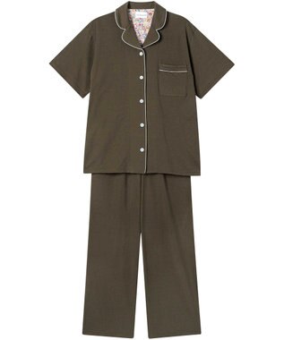 une nana cool 【綿100％】強撚天竺半袖パジャマ MADE WITH LIBERTY FABRIC OV