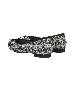 Bridget Birkin 【Bridget Birkin】ラメツイードバレエシューズ ブラックコンビ