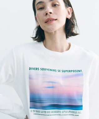 UNFILO コットンスムース グラフィックＴ オフ転写