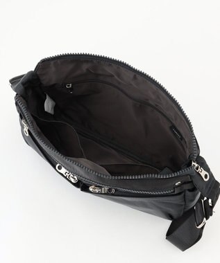 Y'SACCS テープデザイン　トラベルショルダーバッグ ダークグレー