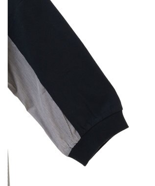 Green Parks 布帛切り替えフレアカットプルオーバー Navy