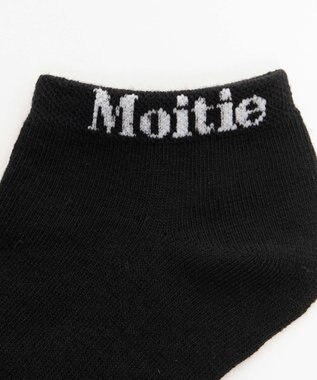 WEGO Moitieロゴショートソックス ブラック