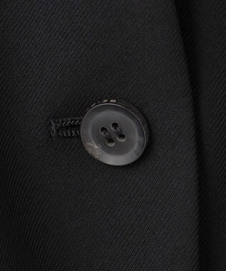 BEIGE， 【洗える・L-size】ALAINA / Vネックカラージャケット Black