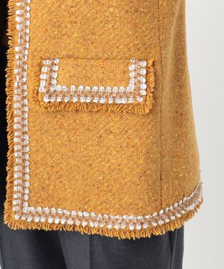 23区 S 【R(アール)】カラーツイード ジャケット イエロー系