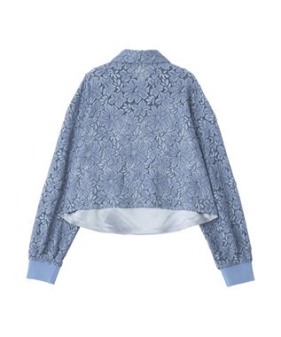 YECCA VECCA [2SET]キャミレイヤードレースシャツ Blue