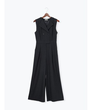 Te chichi ツイーディーダブルコンビネゾン チャコールグレー