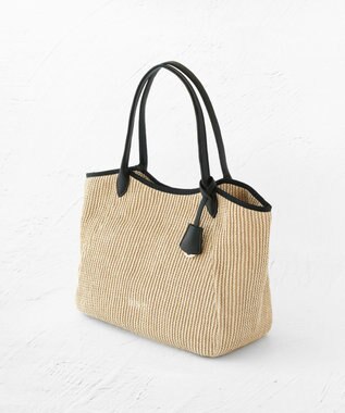 TOCCA 【A4サイズ対応】T-JARDIN BASKET かごバッグ ベージュ系