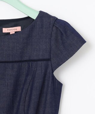 TOCCA 【洗える！】BLUE CIEL ドレス ブルー系