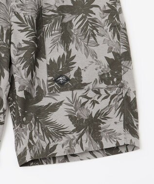 JOSEPH ABBOUD MOUNTAIN 【UNISEX】軽量/ECO撥水 3Dエンボスリーフショーツ ライトグレー系6