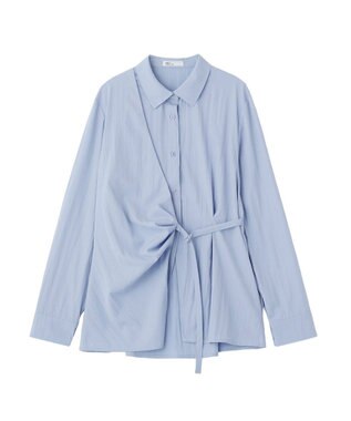 CRAFT STANDARD BOUTIQUE ベルト付きカシュクールシャツ