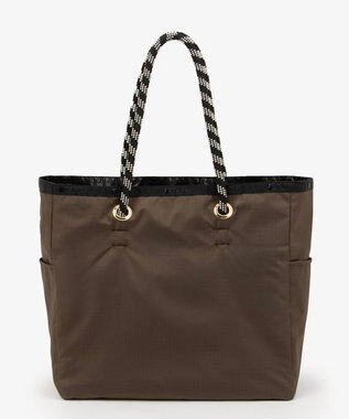 ML 2 WAY TOTE /2ウェイチョコレート/ブラックシャイン / LeSportsac