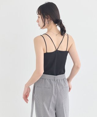 earth music&ecology 【予約】適ON カップ付きキャミソール ブラック