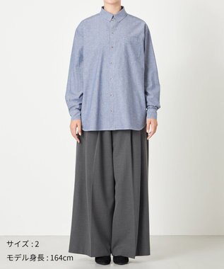 NAVE シャーティング シャンブレーブルー