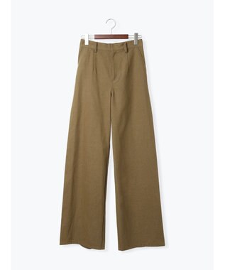 Te chichi サイドタックデザインパンツ《2025Autumn catalog vol.2 item》 キャメル