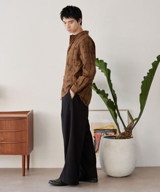 WEGO クロスタックバギースラックス ブラック