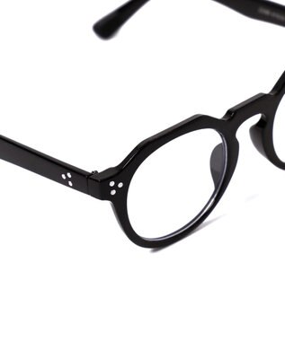 WEGO 【ユニセックス着用ITEM】セルフレームクラウンパントアイウェア ブラック