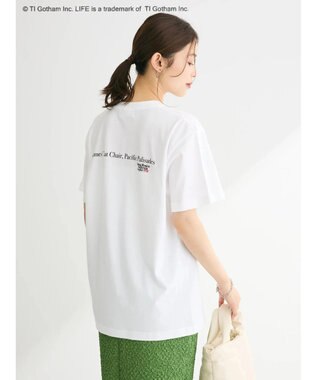 Green Parks ＬＩＦＥ　猫フォトＴシャツ White