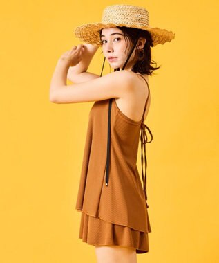 San-ai Resort（三愛水着楽園） 【新色ブルー入荷】WEB限定 3点セット水着　9M・11L　【San-ai Resort（サンアイリゾート）】 オレンジ