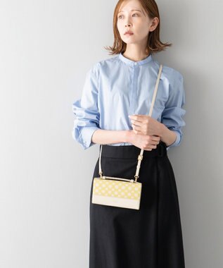 MIYABIYA La quoh with kirakaracho 南蛮七宝プリントレザー お財布ショルダー