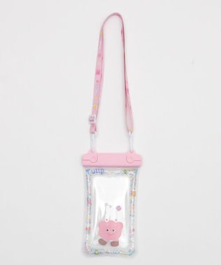 WEGO 【防水】防滴スマホポーチB ピンク