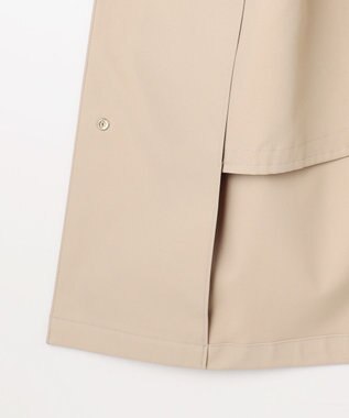 J.PRESS LADIES ドライツイルストレッチ ステンカラー コート ベージュ系