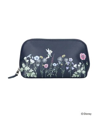 Green Parks ピーター・パン／フラワー合皮ポーチ Beige