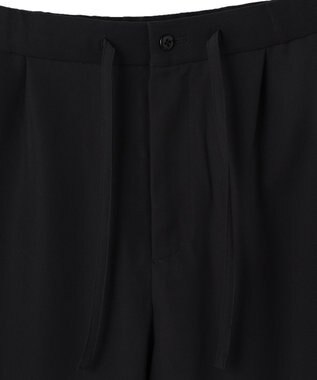 UNFILO MENS ダブルクロス イージーパンツ チャコールグレー