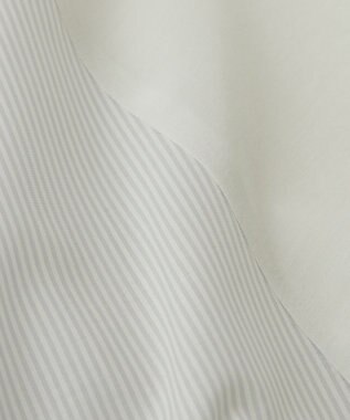 POLS MINIストライプ チュニック ライトグレイ