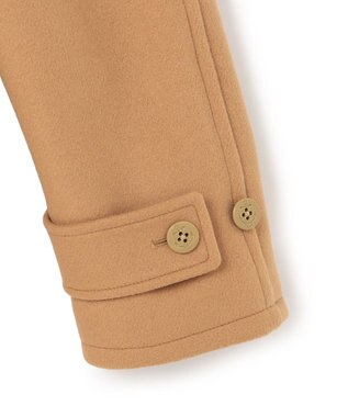 J.PRESS YORK STREET 【UNISEX】メルトン ピーコート キャメル系