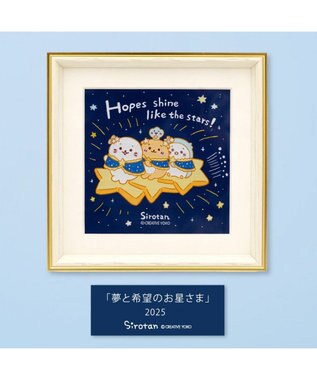 Mother garden しろたん 星空アートフレ―ム 0