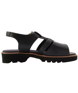 ASICS WALKING ペダラ ソフトラギッドサンダル レディース 3E ブラック系