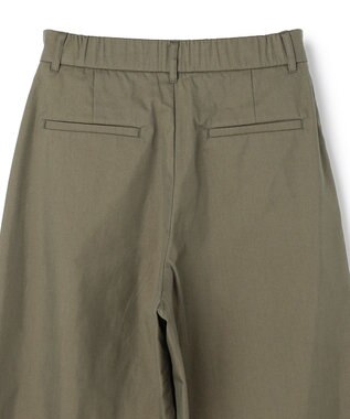 UNFILO L アシンメトリー ラップパンツ カーキ