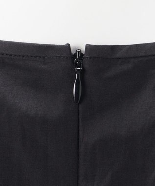 23区 L 【エステータ】ブライトローン スリーブデザイン ブラウス ブラック系