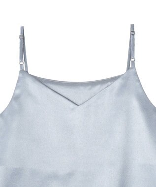 YECCA VECCA [2SET]キャミレイヤードレースシャツ Blue