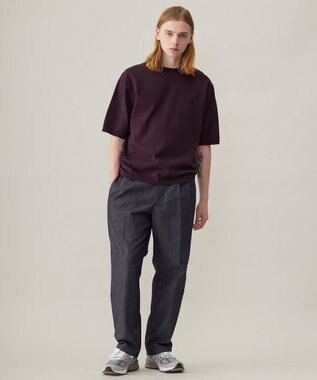 UNFILO MENS FINE MOVE クルーネック ニット [24年春夏商品]