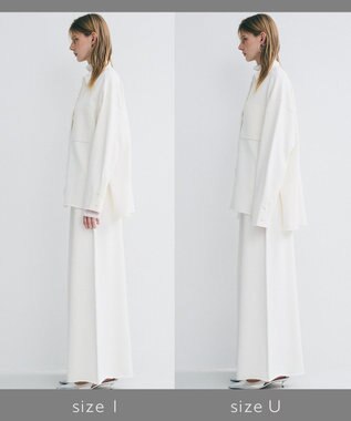 uncrave スウェットライクニット CPOシャツ オフ