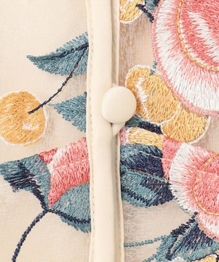 GRACE CONTINENTAL サマーフルーツ刺繍ワンピース キナリ