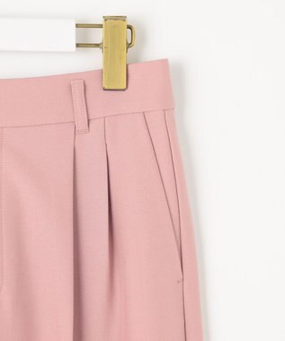 ANY SIS 【洗える】褒めらレディ ワイドパンツ ピンク