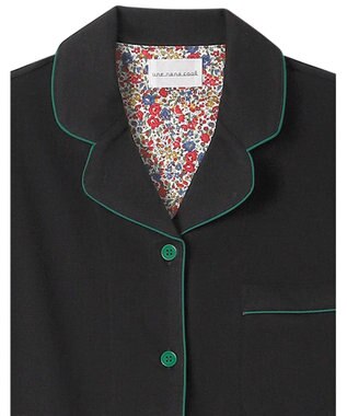 une nana cool 【綿100％】サーフニットパジャマ MADE WITH LIBERTY FABRIC BL