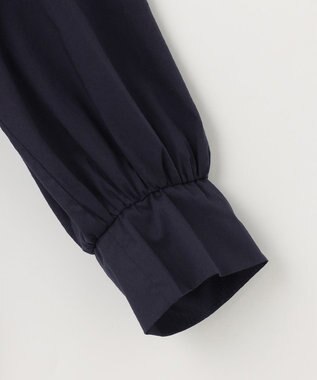 組曲 レースコンビタックディテール ブラウス ブラック系