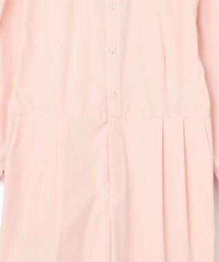 NAVE 【ReNAVE・セットアップ可/洗える/接触冷感/UVケア】コットンポリブロード オールインワン ピンク系