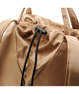 MioFIRANO SILHOUETTE Q001 バックパック リュック 2WAY はっ水 A4サイズ対応 BEIGE