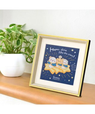 Mother garden しろたん 星空アートフレ―ム 0