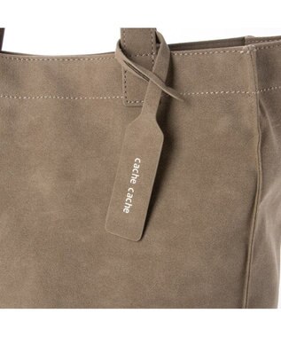 UNBILLION カシュカシュ cachecache / スエード調ショッパートートバッグ オーク