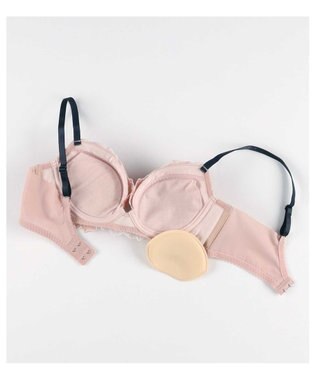 AMPHI ブラジャー パーソナル設計 脇高 背中の段差が出にくい 【stylist 4U スタイリストフォーユー】 A～Gカップまで対応 大きいサイズ ブラ BYJ383 アンフィ／ワコール カカオ