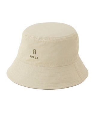 MOONBAT FURLA(フルラ)リバーシブルバケットハット 帽子 無地 UVカット 手洗い可能 オリーブグリーン