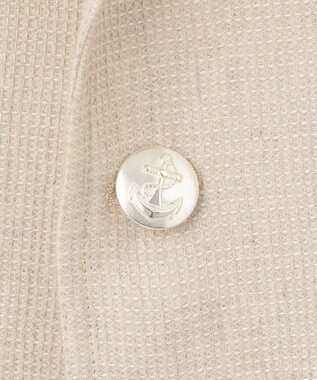 J.PRESS MEN 【SAFILIN】リネンキャンブリックワッフル ジャケット アイボリー系