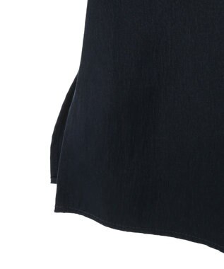 Green Parks ミディ丈ミリタリーシャツワンピース Dark Navy